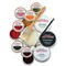Enkaustikos Hot Cakes Encaustic Paint - Set of 6, Glazing Colors, 45 ml tins